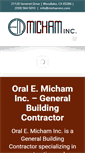 Mobile Screenshot of michaminc.com